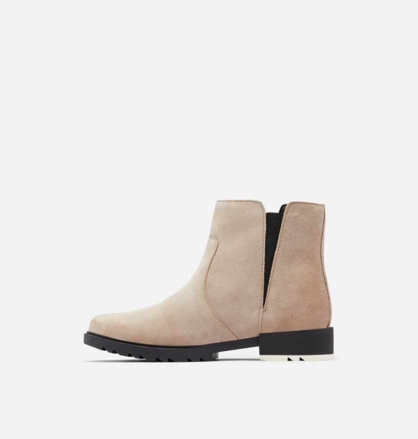 Omega Taupe-Black Sorel Australia Women's Emelie Ii Zip Bootie