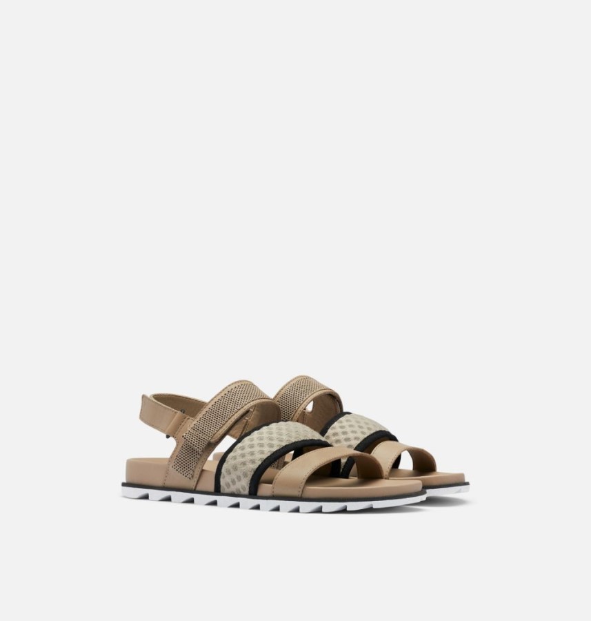 Omega Taupe-Black Women's Roaming Decon Slingback Sandal Sorel Australia