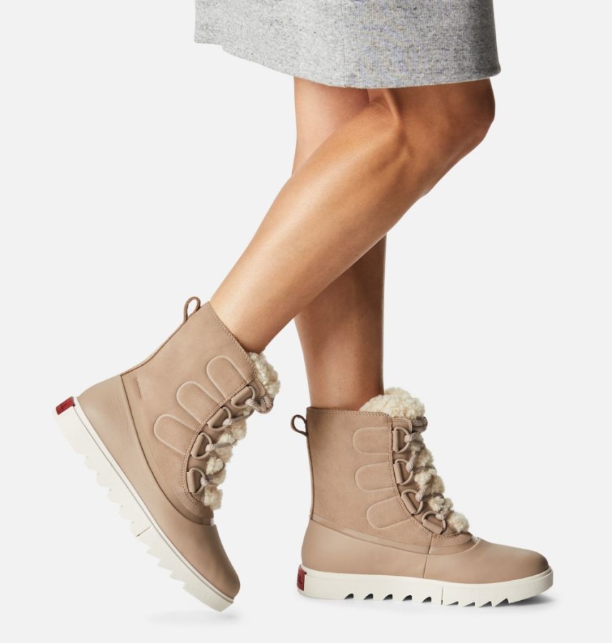 Omega Taupe-Fawn Women's Joan Of Arctic Next Lite Boot Sorel Australia