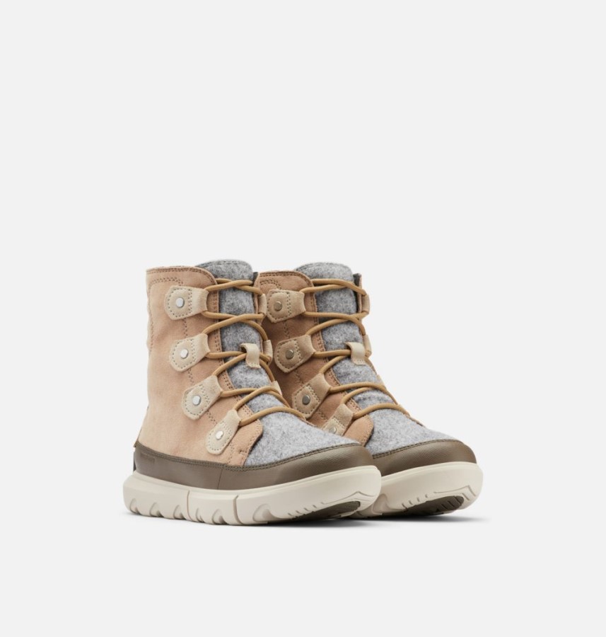 Omega Taupe-Major Sorel Australia Women's Explorer Ii Joan Boot
