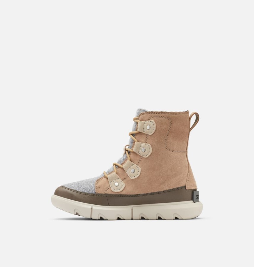 Omega Taupe-Major Sorel Australia Women's Explorer Ii Joan Boot