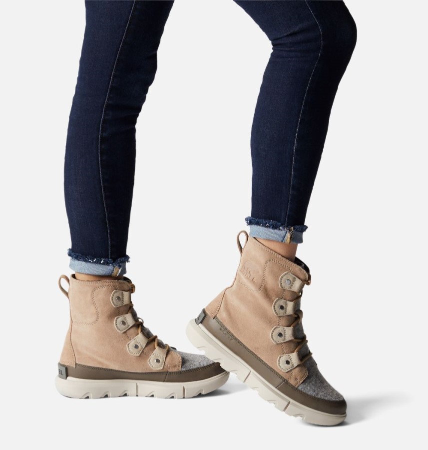 Omega Taupe-Major Sorel Australia Women's Explorer Ii Joan Boot