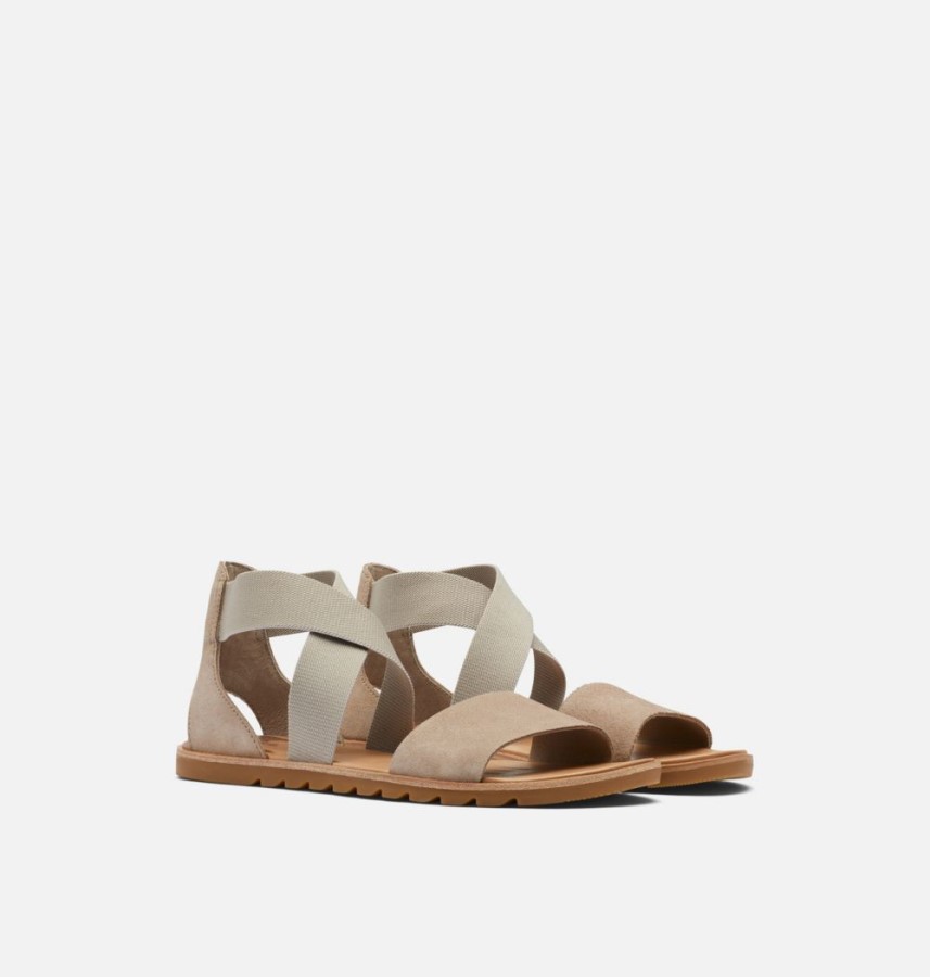Omega Taupe-Soft Taupe Women's Ella Ii Sandal Sorel Australia