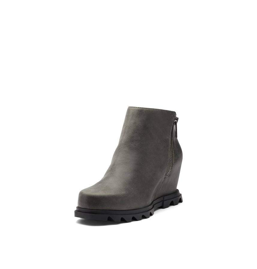 Omega Taupe-Wet Sand Sorel Australia Women's Joan Of Arctic Wedge Iii Zip Boot