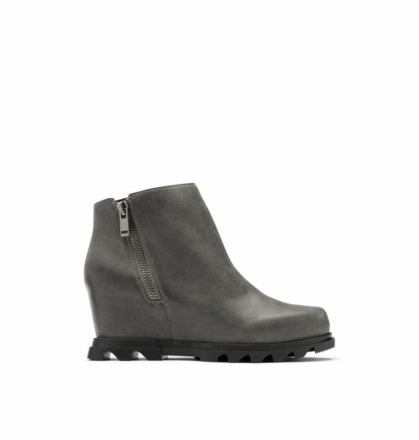 Omega Taupe-Wet Sand Sorel Australia Women's Joan Of Arctic Wedge Iii Zip Boot