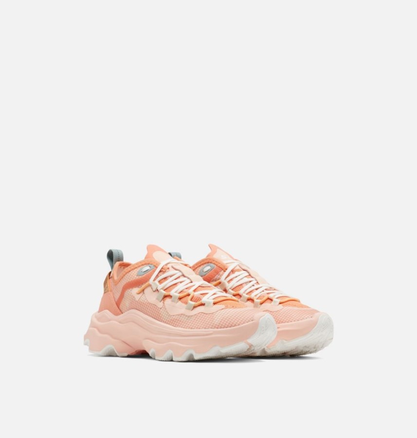 Paradiso Peach-Sea Salt Women's Kinetic Breakthru Tech Lace Sneaker Sorel Australia