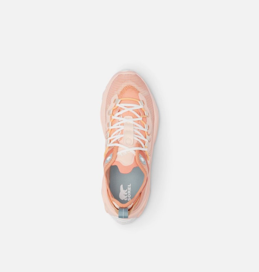Paradiso Peach-Sea Salt Women's Kinetic Breakthru Tech Lace Sneaker Sorel Australia