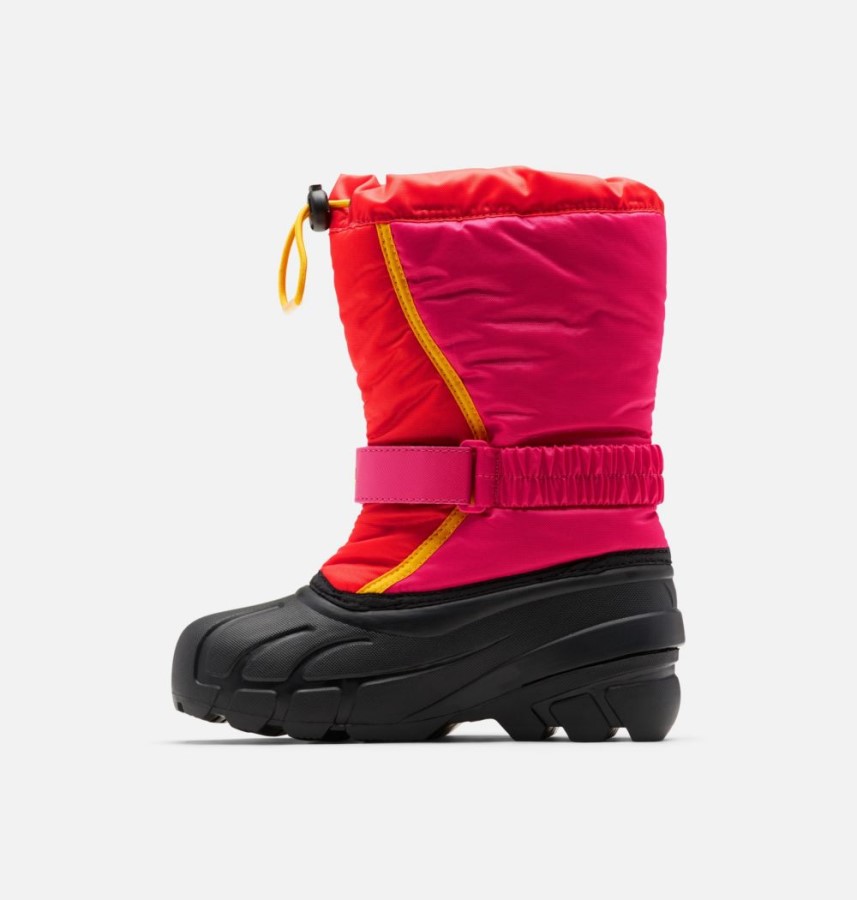 Poppy Red-Cactus Pink Sorel Australia Children's Flurry Boot