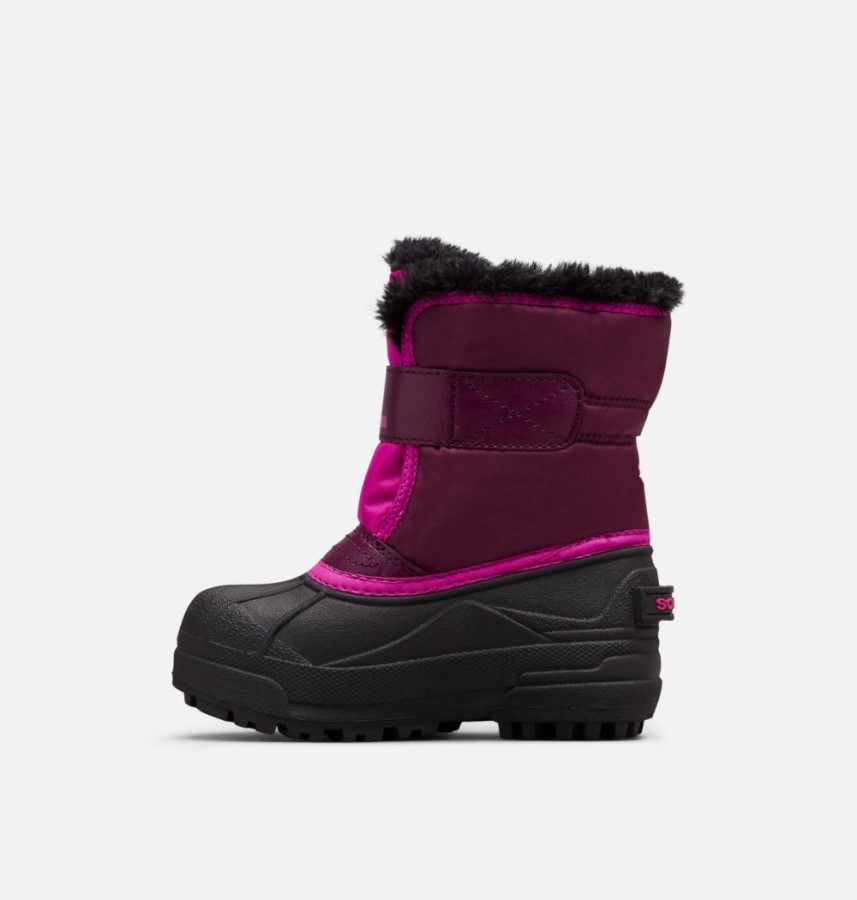Purple Dahlia-Groovy Pink Children's Snow Commander Boot Sorel Australia