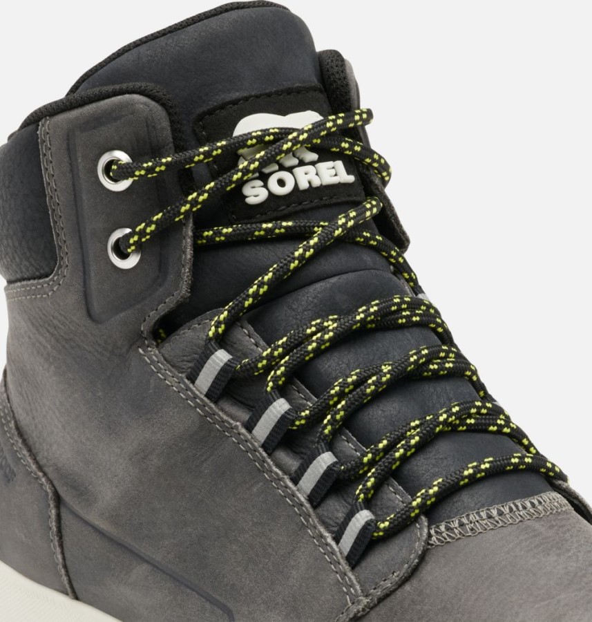 Quarry-Black Sorel Australia Men's Mac Hill Mid Ltr Boot