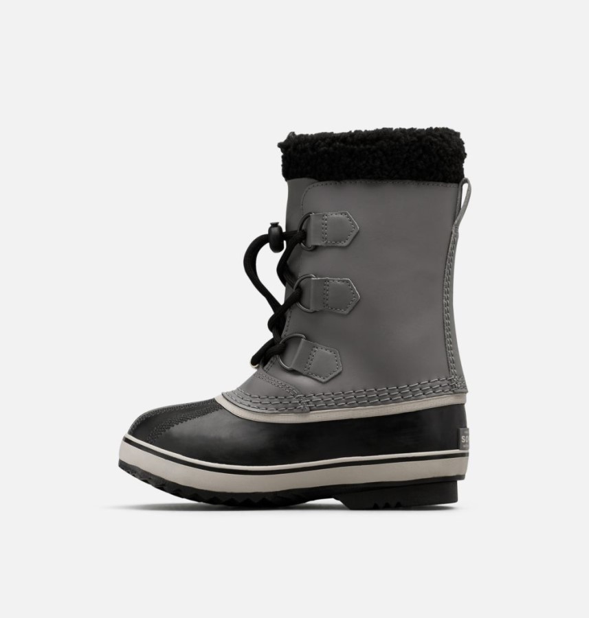 Quarry-Black Sorel Australia Youth Yoot Pac Tp Boot