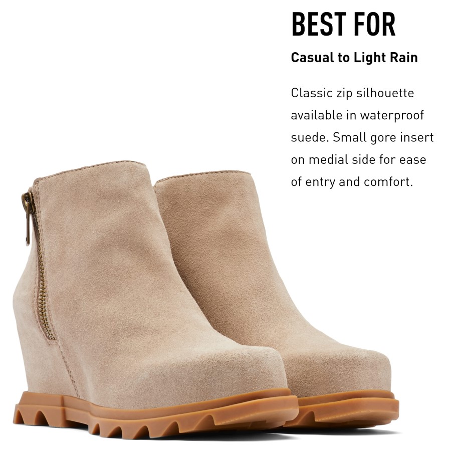 Quarry-Gum 2 Women's Joan Of Arctic Wedge Iii Zip Boot Sorel Australia