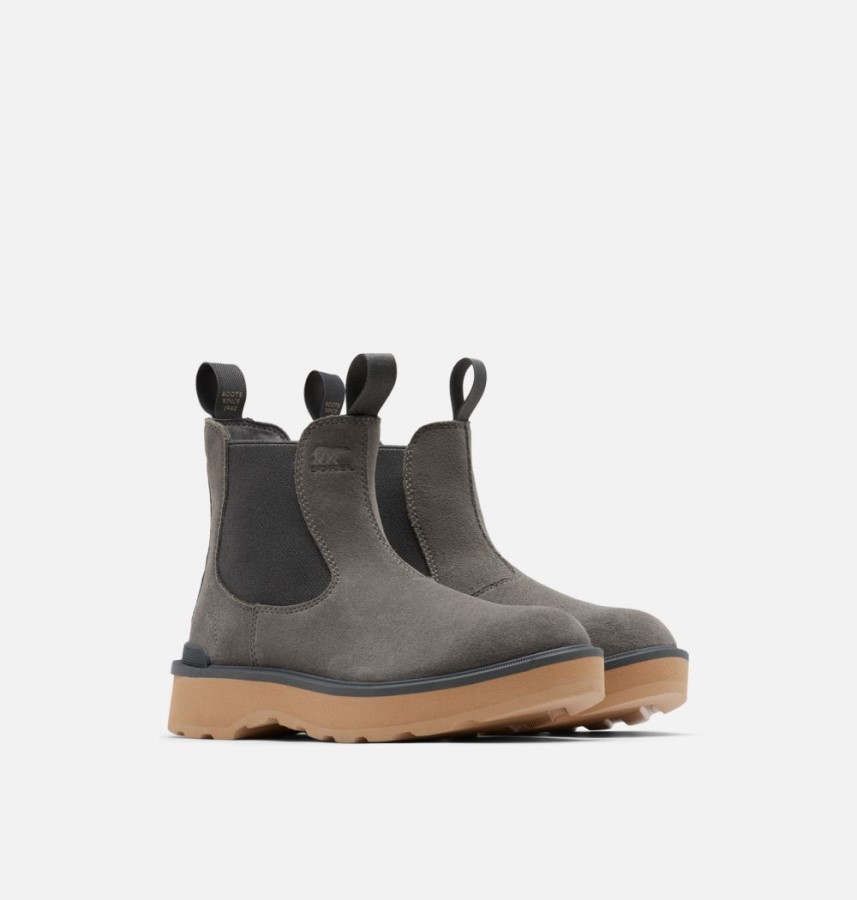 Quarry-Tawny Buff Sorel Australia Women's Hi-Line Chelsea Boot