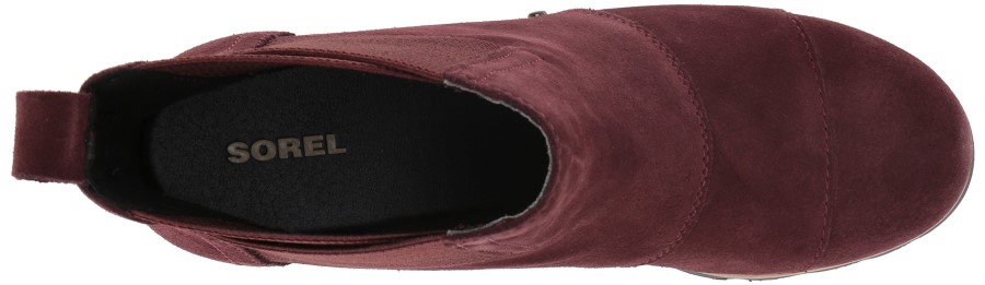 Redwood Black Sorel Australia Women's Addington Chelsea Boot