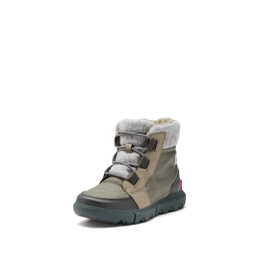 Sage Dark Stone Sorel Australia Women's Winter Boots Explorer Ii Carnival Felt Wp