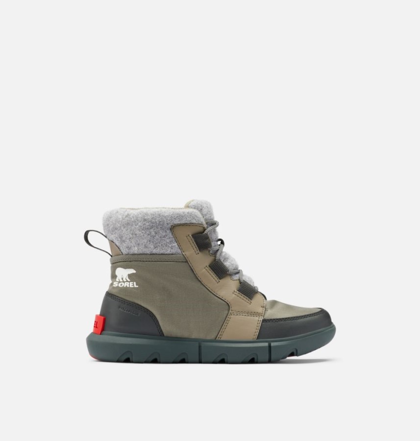 Sage-Dark Stone Women's Explorer Ii Carniival Felt Boot Sorel Australia