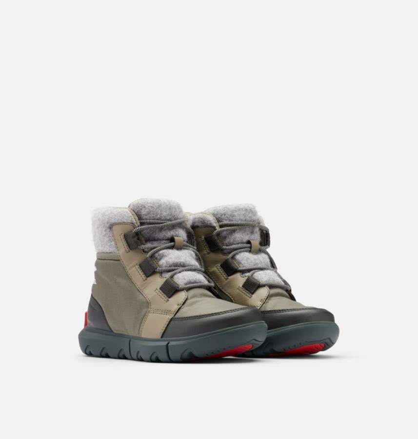Sage-Dark Stone Women's Explorer Ii Carniival Felt Boot Sorel Australia