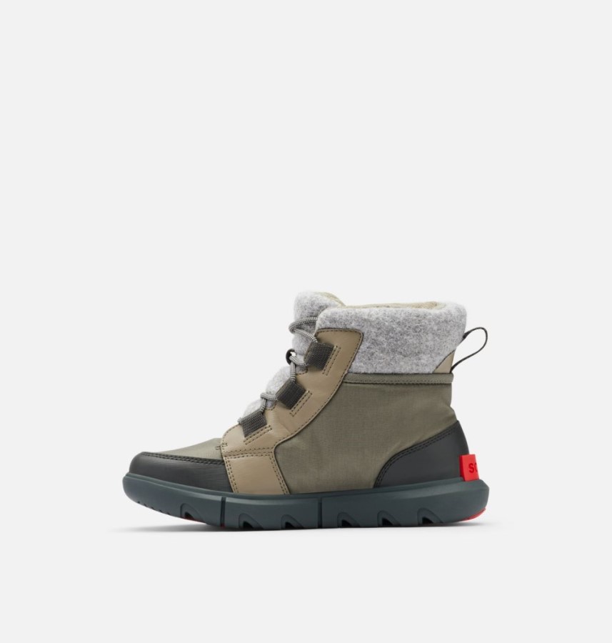 Sage-Dark Stone Women's Explorer Ii Carniival Felt Boot Sorel Australia