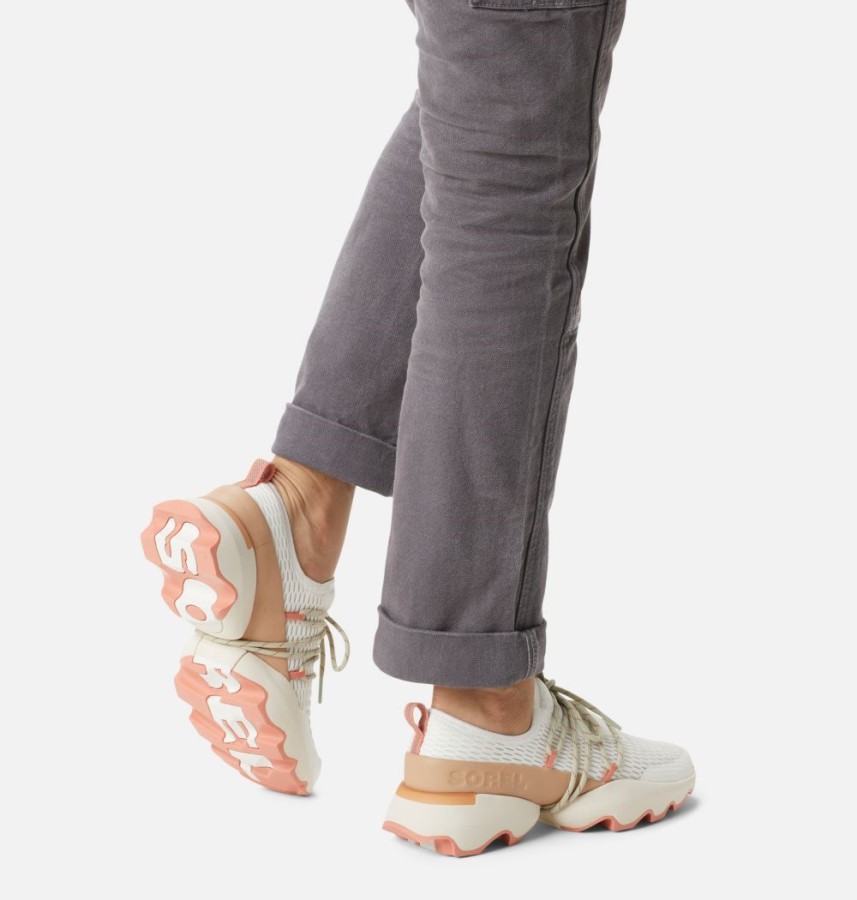 Sea Salt-Stone Green Sorel Australia Women's Kinetic Impact Lace Sneaker