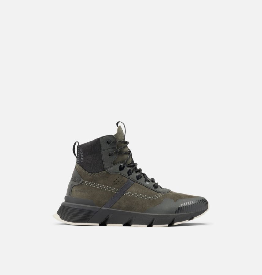 Sorel Australia Alpine Tundra-Dark Moss Men's Kinetic Rush Mid Trainer
