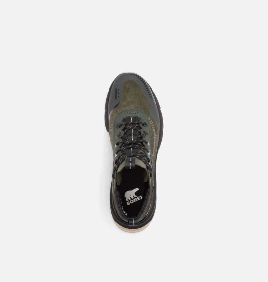 Sorel Australia Alpine Tundra-Dark Moss Men's Kinetic Rush Mid Trainer