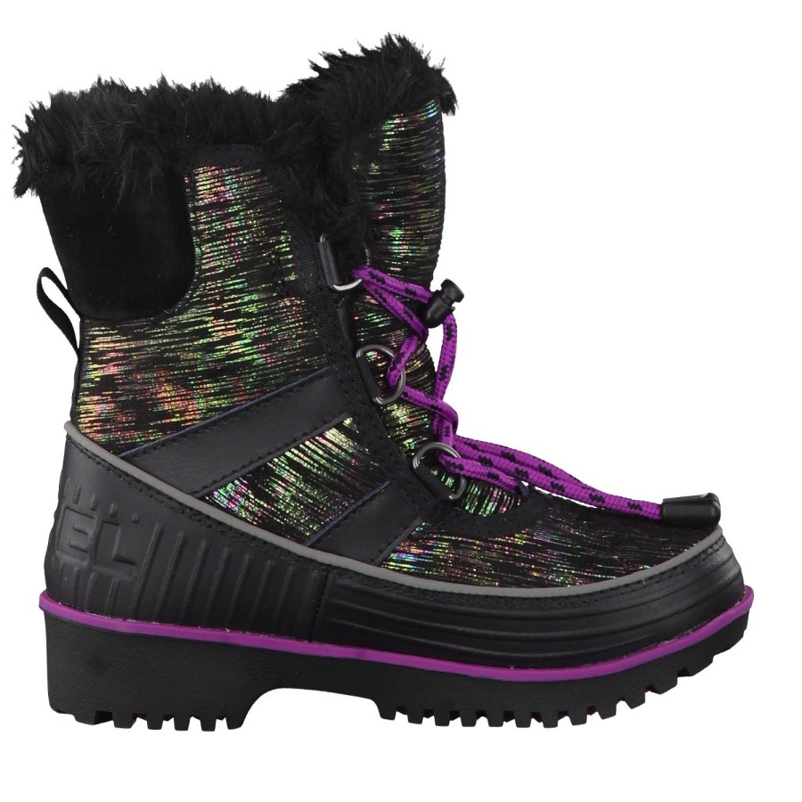 Sorel Australia Black Bright Plum Kids'Ren's Tivoli Ii-K