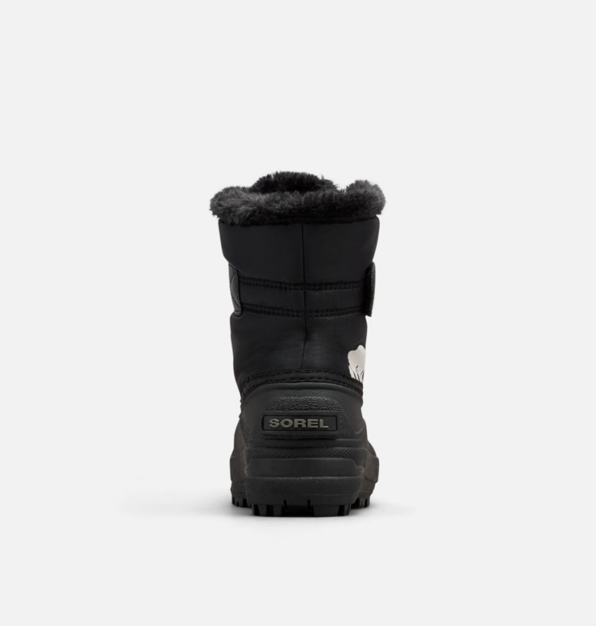 Sorel Australia Black-Charcoal Children's Snow Commander Boot
