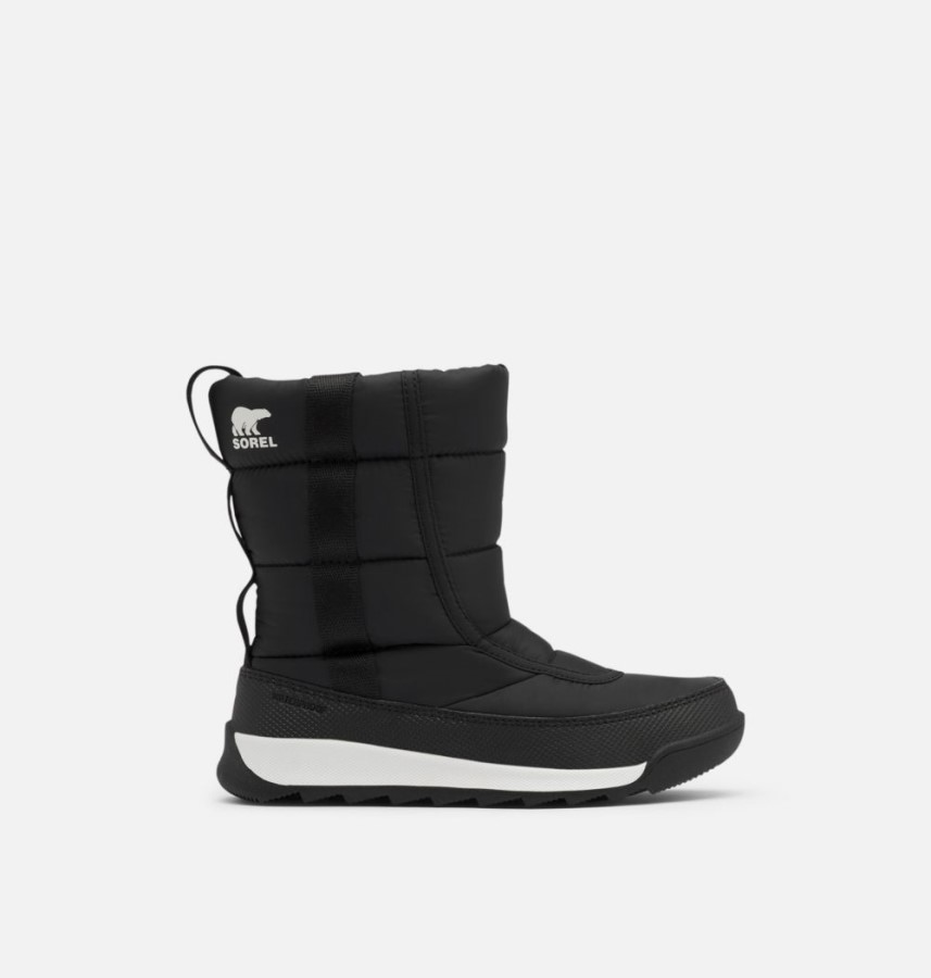 Sorel Australia Black Children's Whitney Ii Puffy Mid Boot