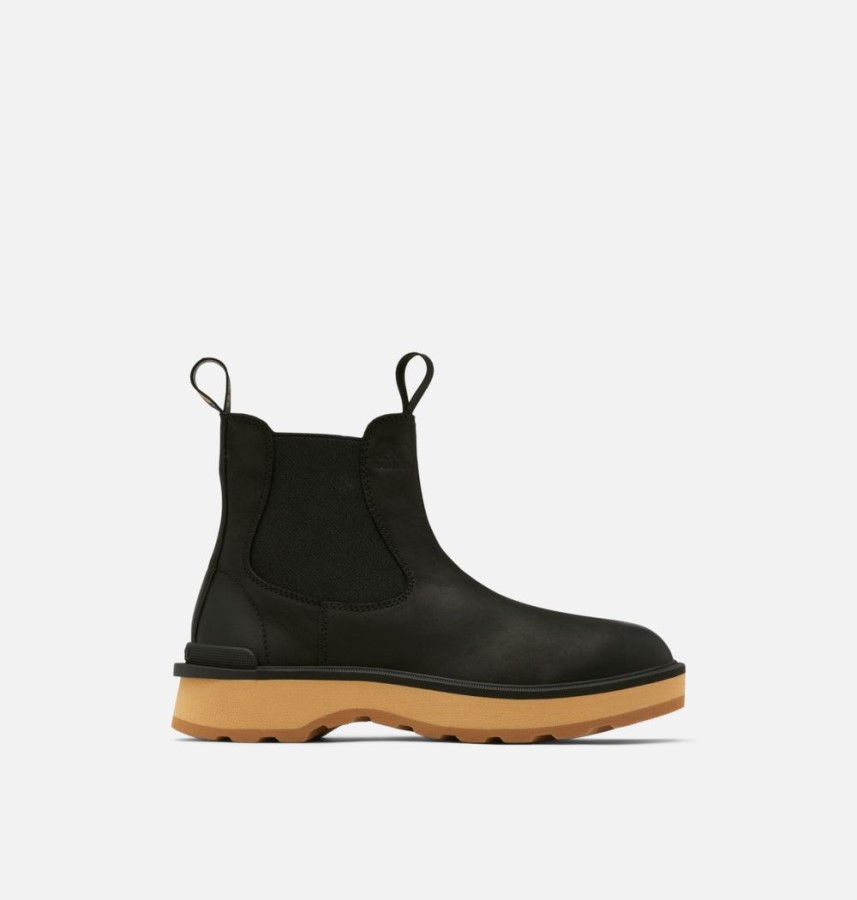 Sorel Australia Black-Elk Women's Hi-Line Chelsea Boot