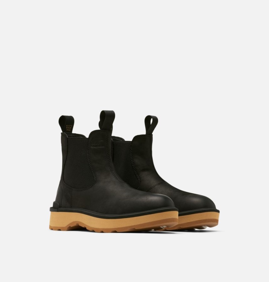 Sorel Australia Black-Elk Women's Hi-Line Chelsea Boot