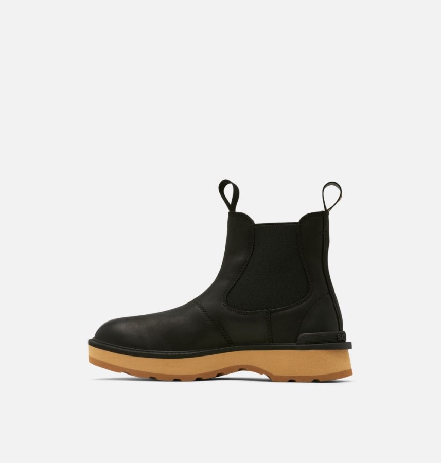 Sorel Australia Black-Elk Women's Hi-Line Chelsea Boot