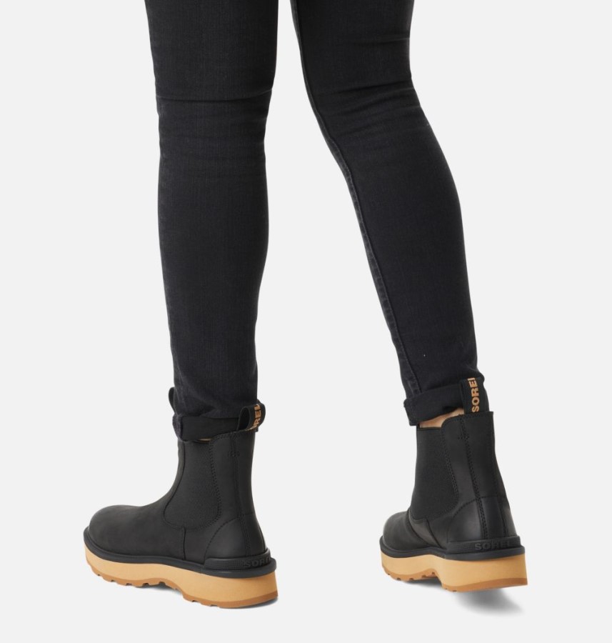 Sorel Australia Black-Elk Women's Hi-Line Chelsea Boot