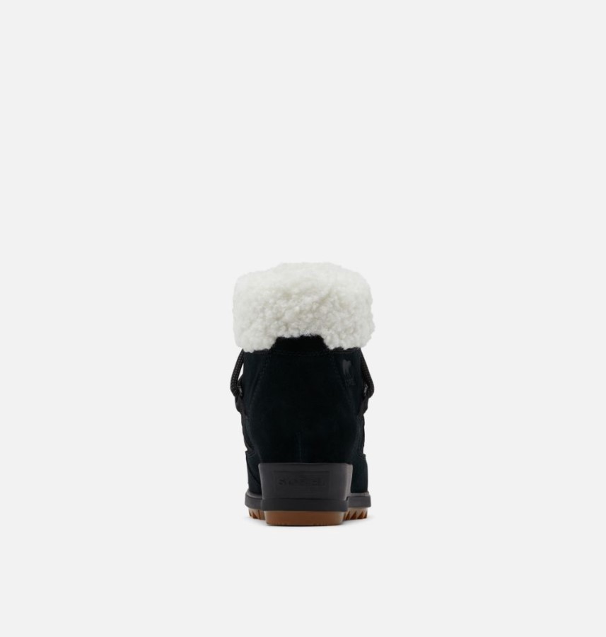 Sorel Australia Black-Jet Women's Evie Cozy Lace Bootie