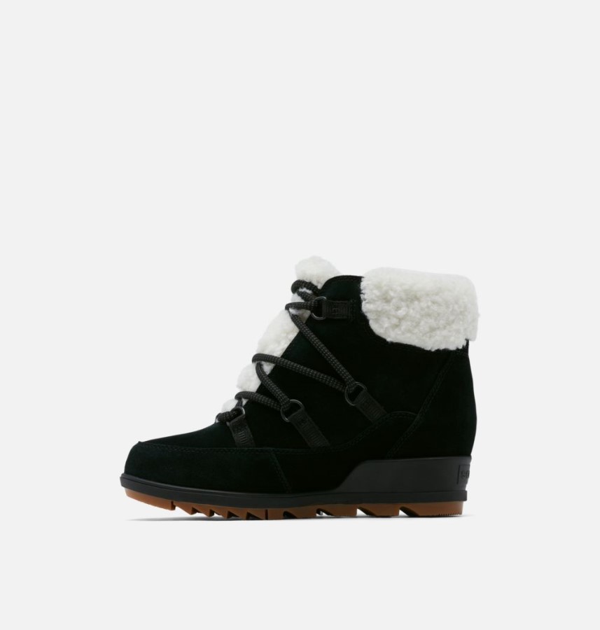 Sorel Australia Black-Jet Women's Evie Cozy Lace Bootie