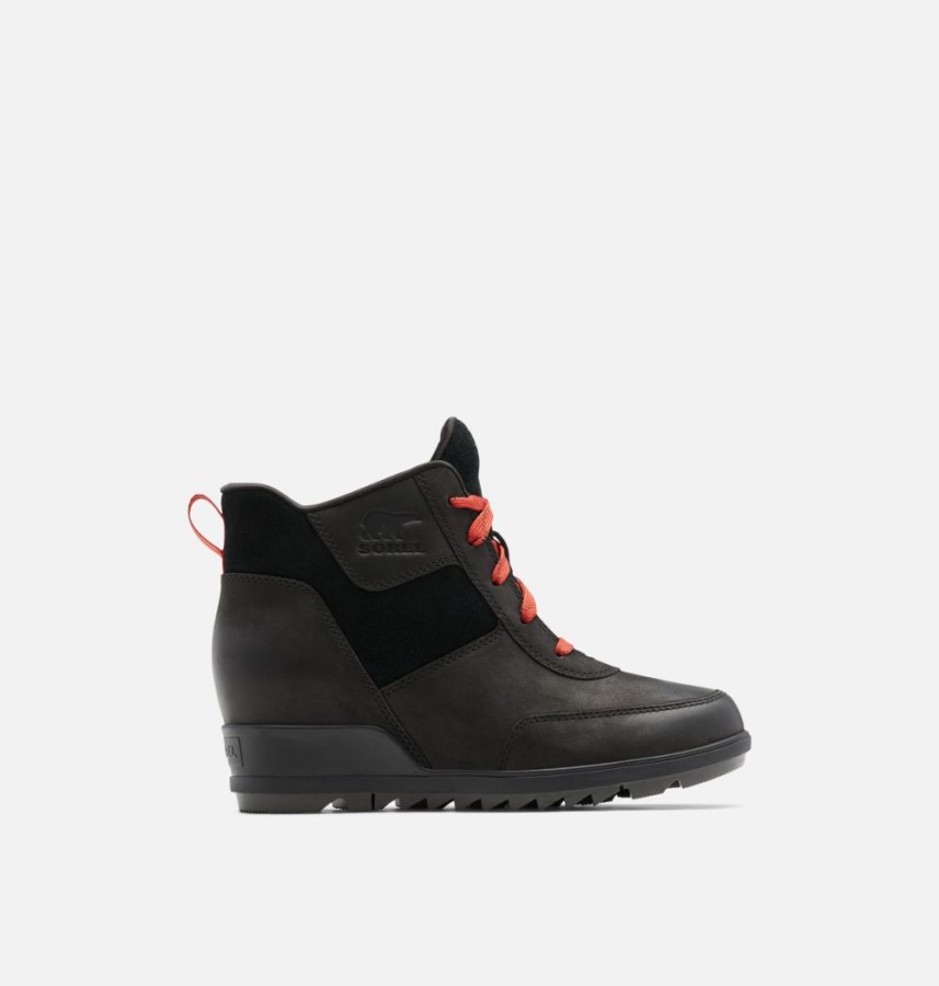Sorel Australia Black-Jet Women's Evie Sport Lace Bootie