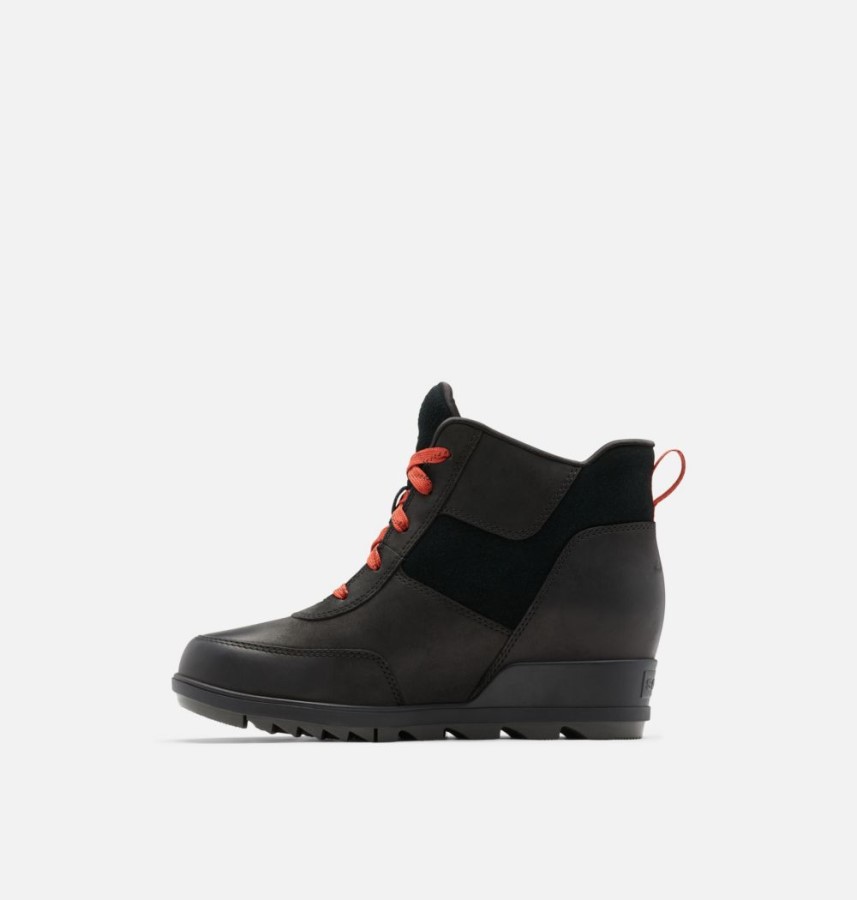 Sorel Australia Black-Jet Women's Evie Sport Lace Bootie