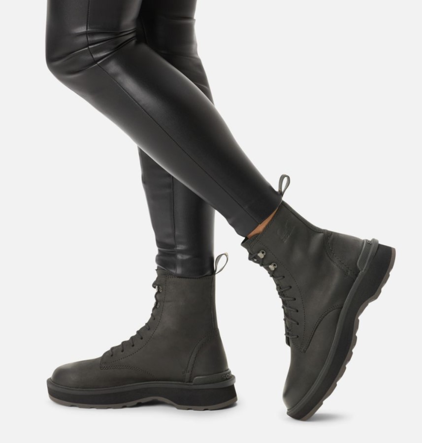 Sorel Australia Black-Jet Women's Hi-Line Lace Boot