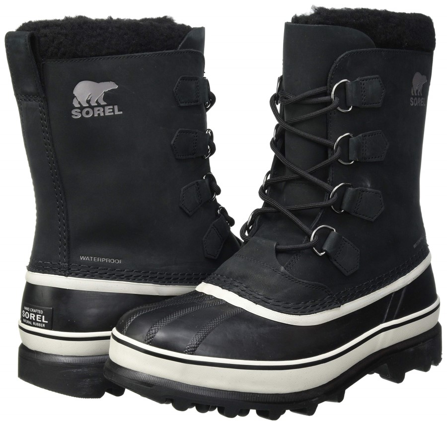 Sorel Australia Black Men's Winter Boots 1964 Pac Nylon Wp