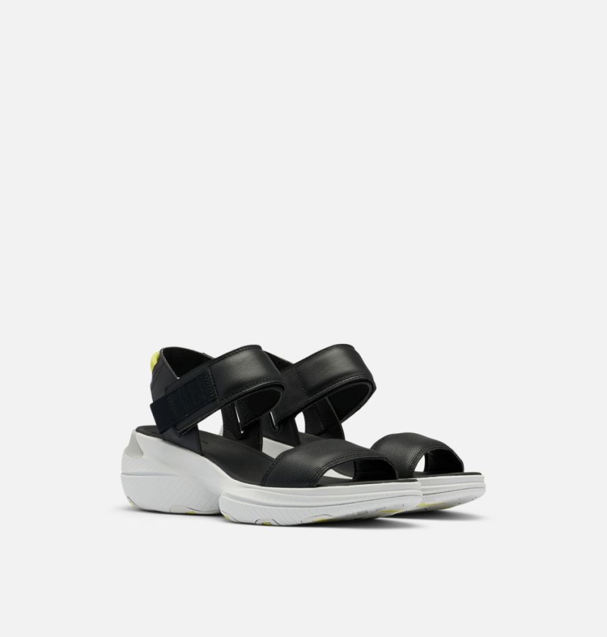 Sorel Australia Black-Moonstone Women's Explorer Blitz Stride Sporty Sandal