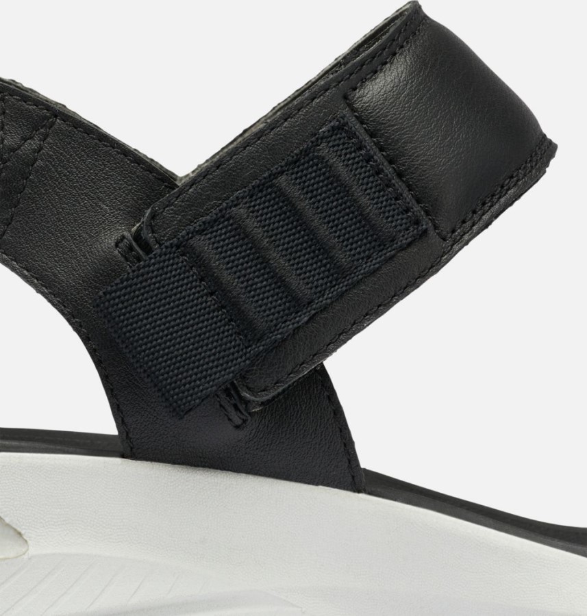 Sorel Australia Black-Moonstone Women's Explorer Blitz Stride Sporty Sandal