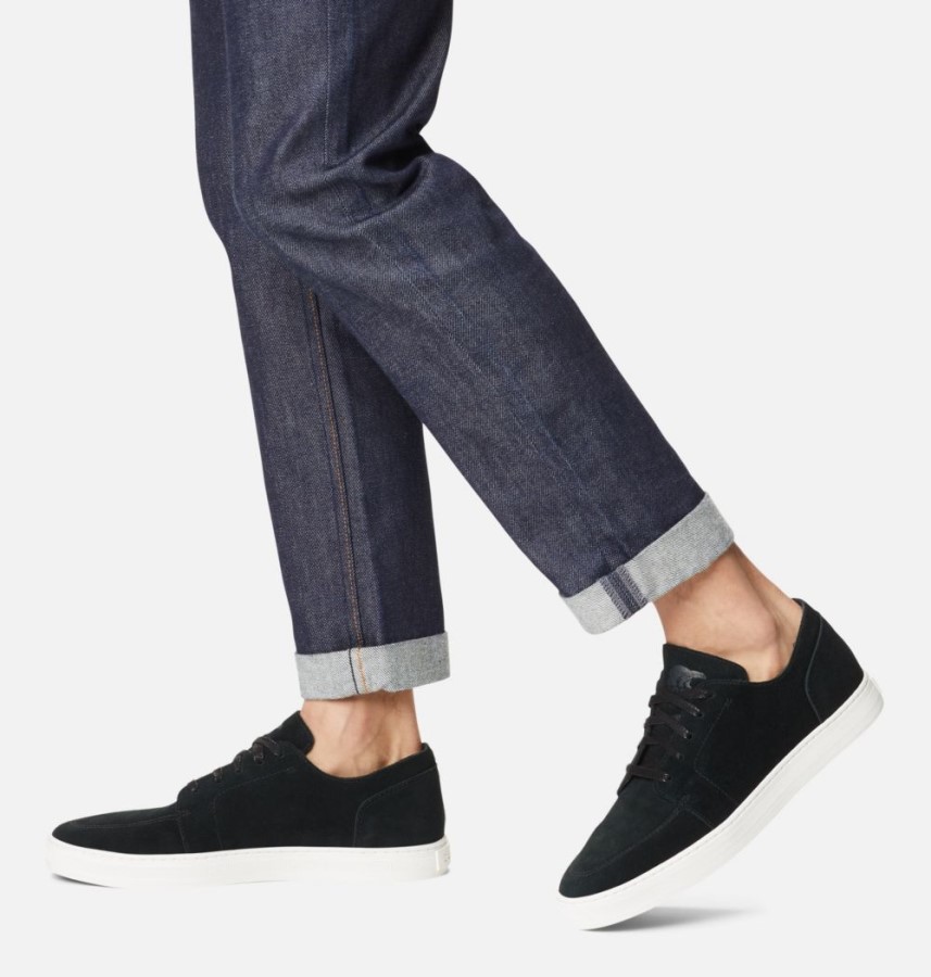 Sorel Australia Black-Sea Salt Men's C-Street Lace Sneaker