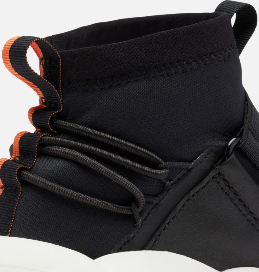 Sorel Australia Black-Sea Salt Women's Explorer Defy Mid Sneaker