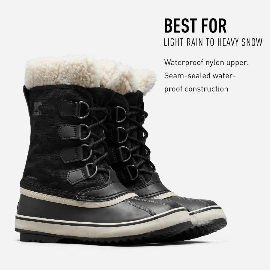 Sorel Australia Black Stone Women's Winter Carnival Boots