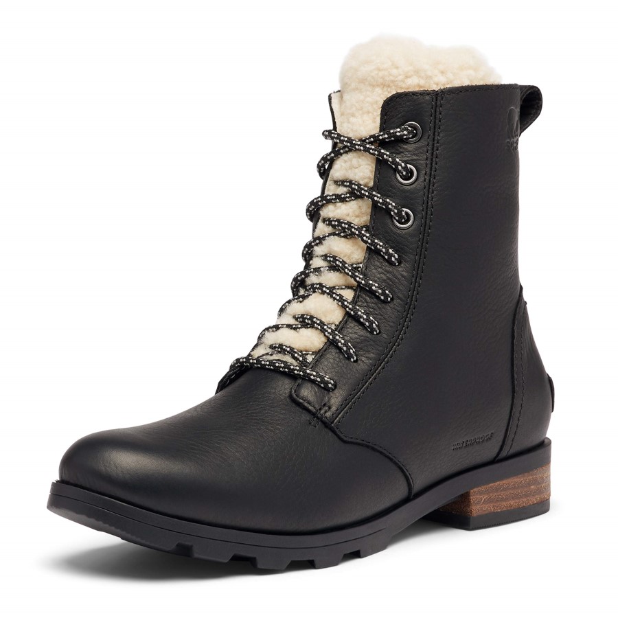 Sorel Australia Black White Women's 1915601 Sneaker