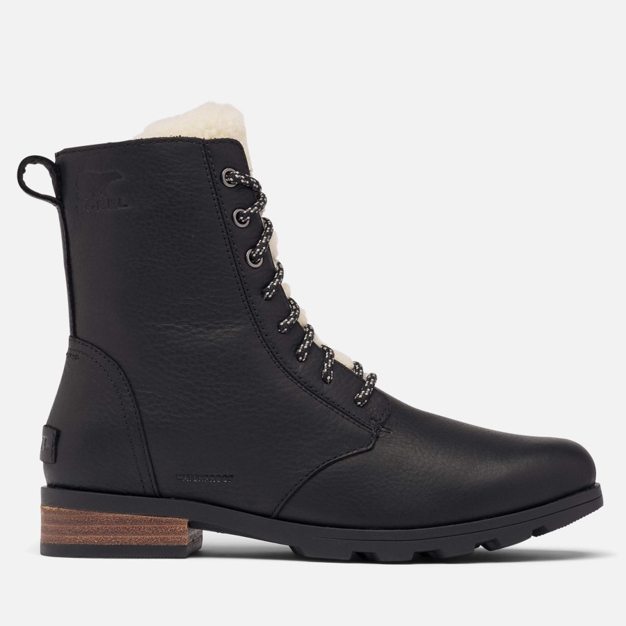 Sorel Australia Black White Women's 1915601 Sneaker