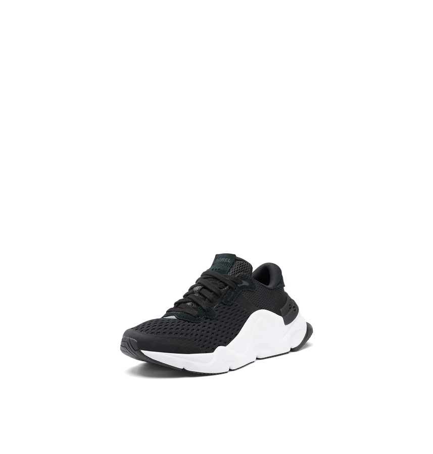 Sorel Australia Black White Women's Kinetic Rnegd Lace Shoes