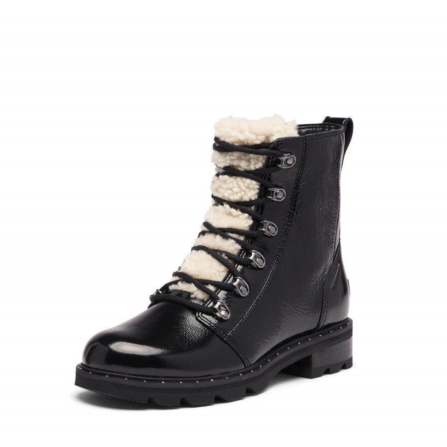 Sorel Australia Black Women's Lennox Lace Cozy Boot Rain Waterproof