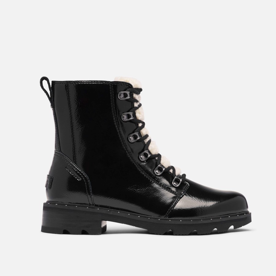 Sorel Australia Black Women's Lennox Lace Cozy Boot Rain Waterproof