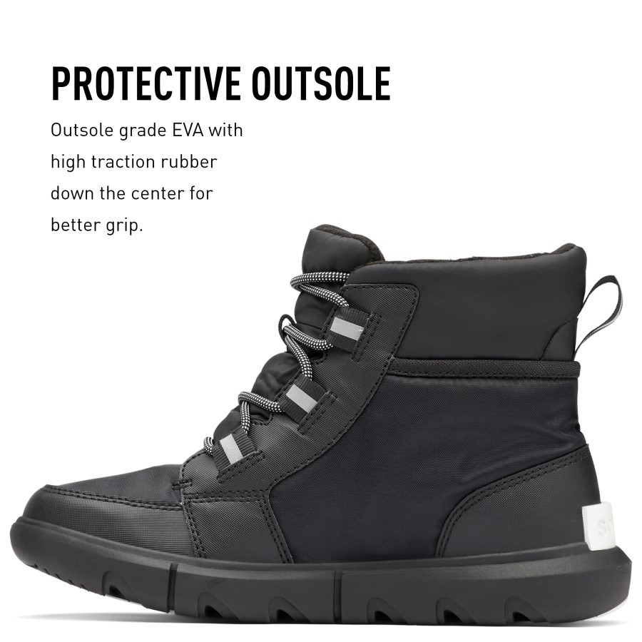 Sorel Australia Black Women's Winter Boots Explorer Ii Carnival Sport Wp