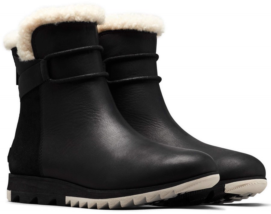 Sorel Australia Black Womens Harlow Bootie Cozy